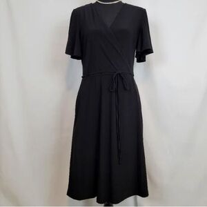 Ashley Graham Beyond Elegant Faux Wrap Dress